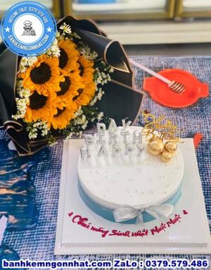 Combo Bánh Kem Và Hoa Tươi 73